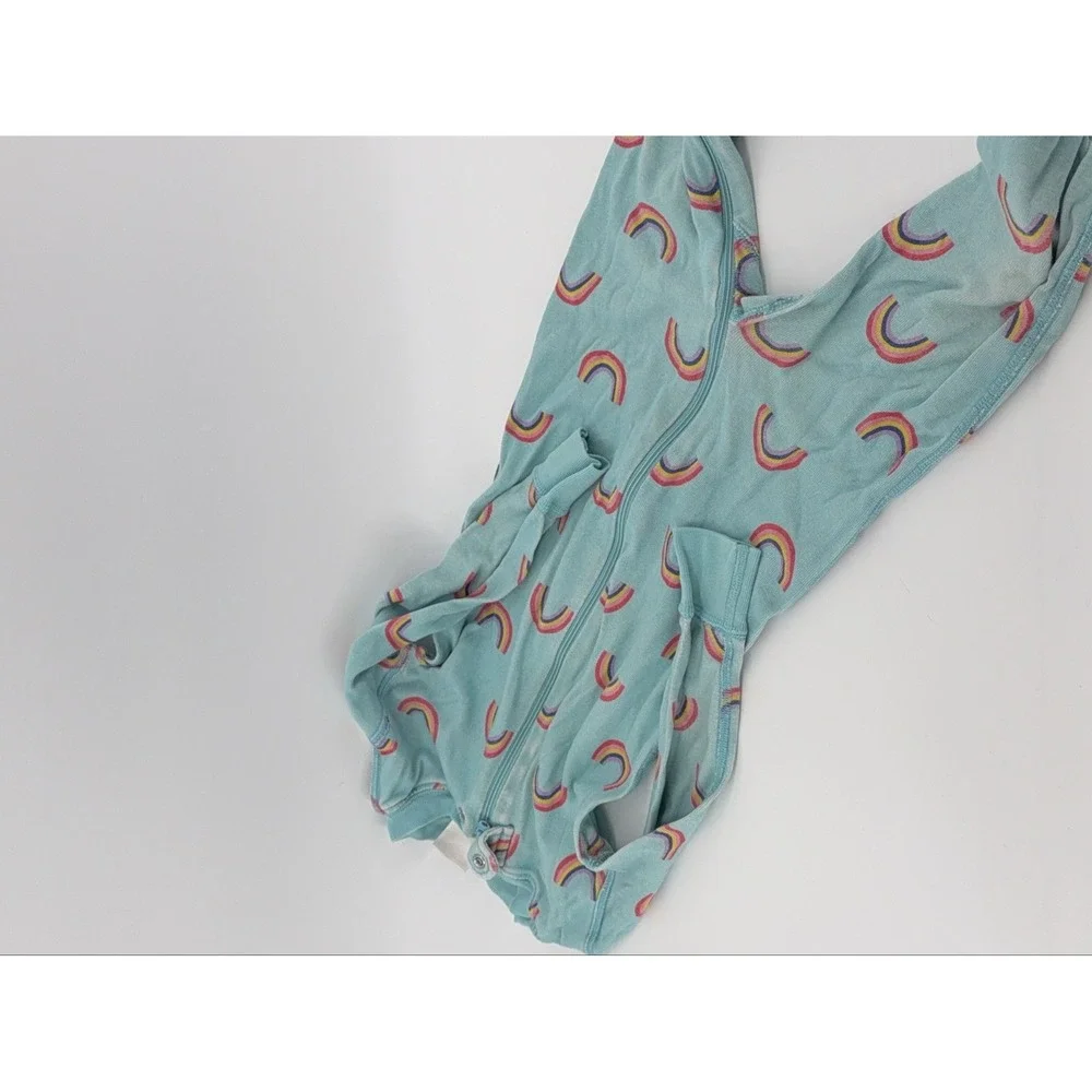 Hanna Andersson Zipper Pajamas Organic Cotton One Piece 18-24M 3T Unisex Baby